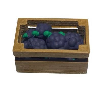 raisins miniature pour crèche noël